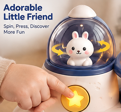 Educational Space Exploration Activity Cube for Toddlers - Montessori Shape Sorter, Number Learning, & Sensory Development Toy - Perfect Baby Birthday Gift (Ages 18M+)